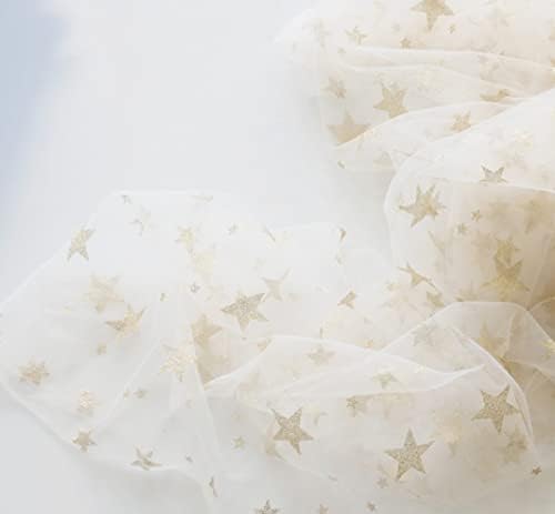 Vemonllas Newborn Photography Wrap Gold Star Translucent Blanket