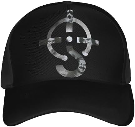 Blue Rock Oyster Music Cult Band Logo Baseball Cap Adjustable Black