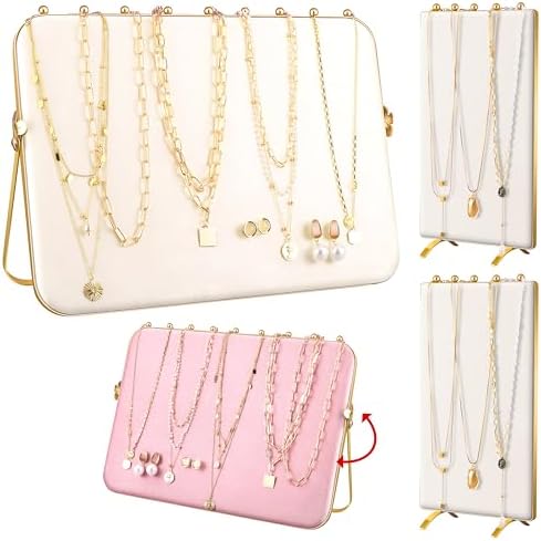 3 Pcs Velvet Jewelry Display Stand for Vendors