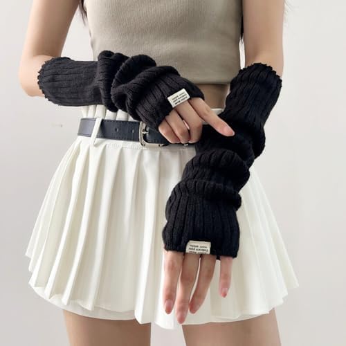 DUNKOING Y2K Arm Warmers for Women Girls