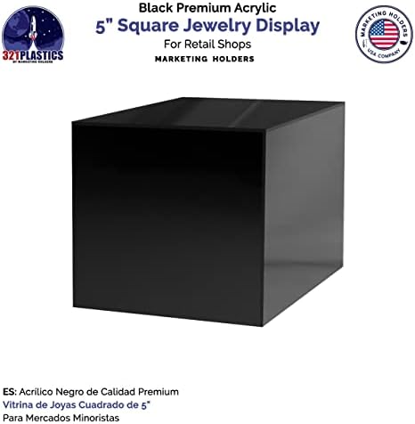 Marketing Holders 5 Inch Acrylic Display Riser Box