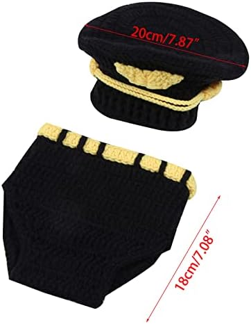 2PcsSet Baby Police Costume Set with Hat and Pants