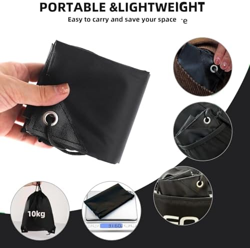 Haokuaile 20 Pcs Drawstring Bags Gym Travel Essentials