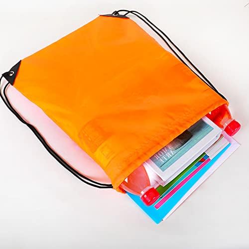 CODOBON 20 Pcs Drawstring Backpack Bulk Gym Sport Bags