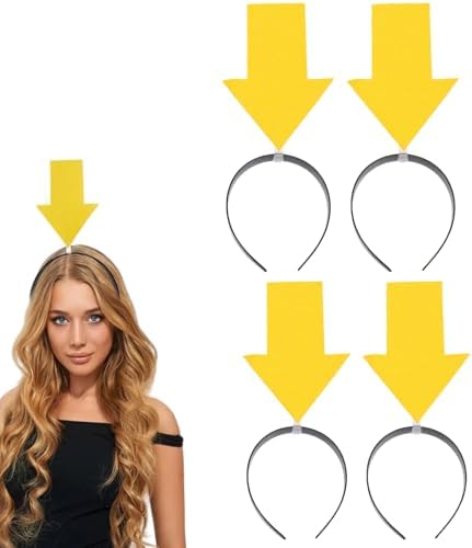FOMIYES 4pcs Arrow Headband Halloween Party Headpiece