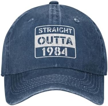 Gifts for Boyfriend Hat Straight Outta 1984 Hat and Funny Travel Hat for Birthday Sports Hats