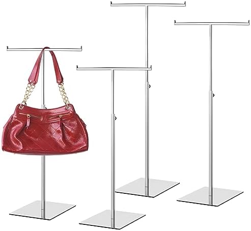Leinuosen 4 Pcs Adjustable Height Jewelry Display Stand