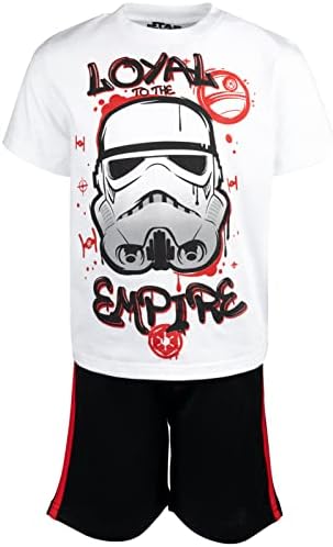 Star Wars Darth Vader Stormtrooper T-Shirt and Shorts Set for Kids