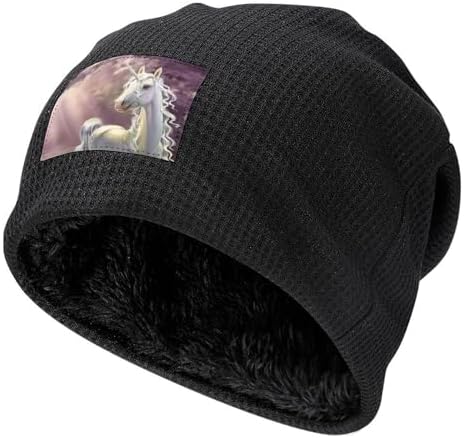 Bttllke Unisex Fleece Lined Winter Beanie Hat for Men Women 1