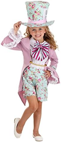 Pretty Mad Hatter Toddler Costume for Girls