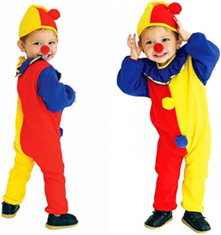 Halloween Kids Clown Costume Jumpsuits for Boys