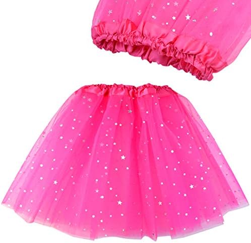 10Pcs Princess Tutu Dress and Tiara Accessories for Costume Parties