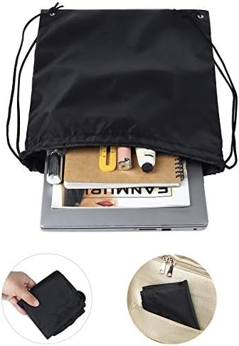 60 Pack Heavy Duty Drawstring Backpacks for Sports and Events
