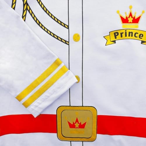 Baby Boys Prince Charming Costume Bodysuit Set