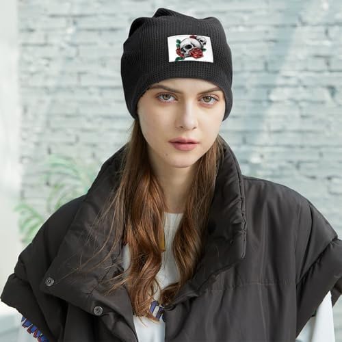 Bttllke Unisex Fleece Lined Winter Beanie Hat