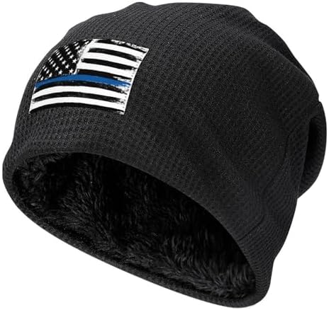 Bttllke Unisex Winter Fleece Lined Beanie Hat 1