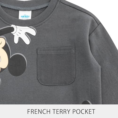 Disney Mickey Mouse Boys Fleece Set for Toddler to Big Kids