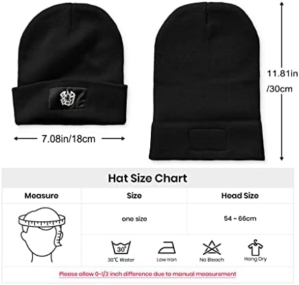 Movie Football Warm Slouchy Beanie Hat for Winter