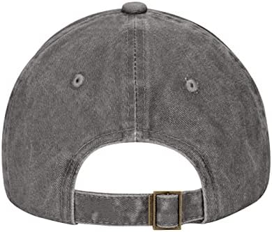 Unisex Adjustable Baseball Cap with Irish Harp Pattern Denim Snapback