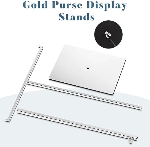 Leinuosen 4 Pcs Adjustable Height Jewelry Display Stand