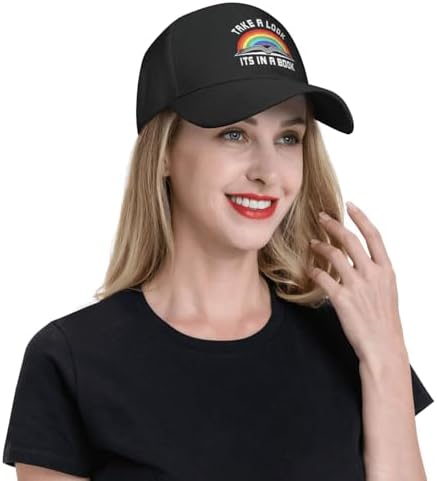 Take A Look Its In A Book Curved Brim Snapback Hat