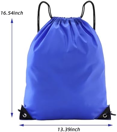 Haokuaile 20 Pcs Drawstring Bags Gym Travel Backpack
