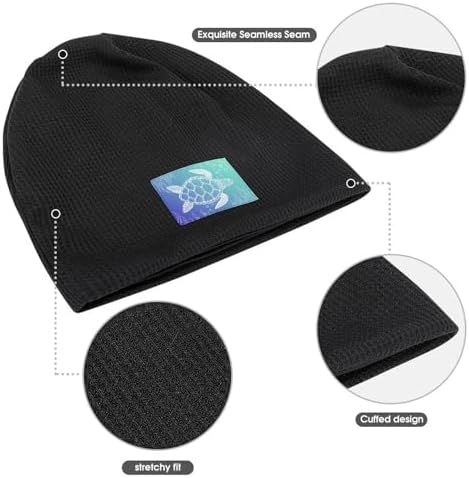 Bttllke Thick Winter Fleece Lined Beanie Hat