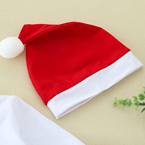 Christmas Santa Letters Print Baby Boy Sweatshirt Bodysuit Set