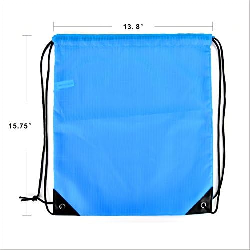 LH LIHI BAG 6 Pack Drawstring Backpack Birthday Party Favors