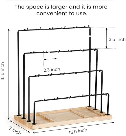 4 Tier Earring Display Stand for Vendors