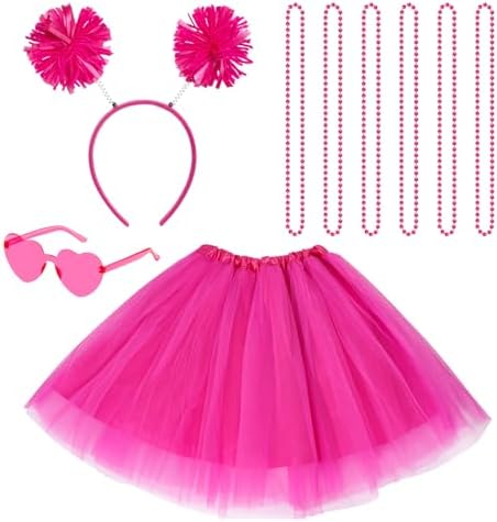 Sucrain Tutu Costume Accessories Set for Women