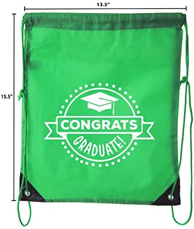 Senior Graduation Drawstring Backpacks - Congrats Graduate