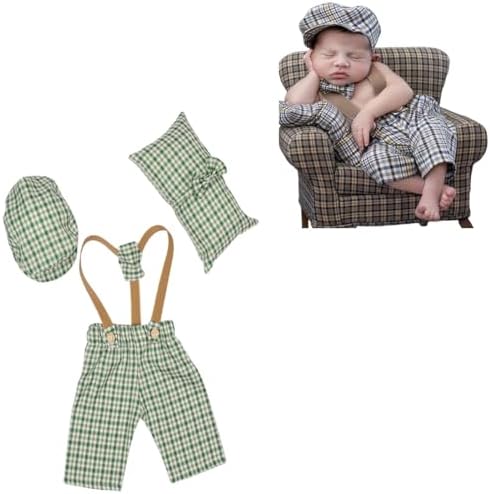 Vomdrok Newborn Photography Props Set for Baby Boy Girl