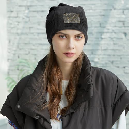 Bttllke Unisex Winter Fleece Lined Beanie Hat