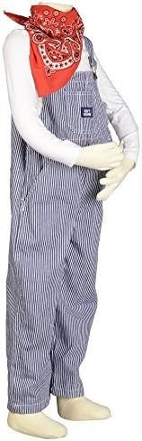 Aeromax Jr Train Engineer Suit with Cap and Accessories Size 6 8