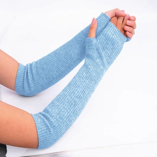 Fingerless Arm Warmers for Women Winter Gloves