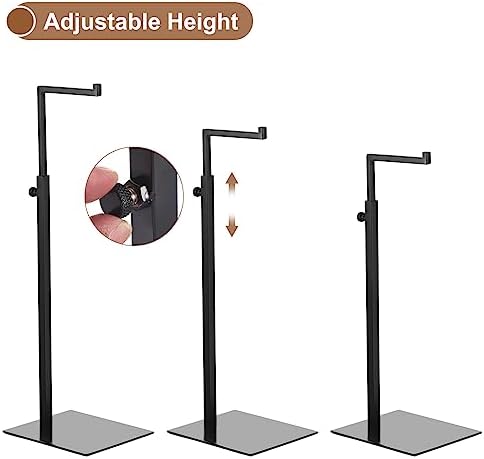 Uxcell Purse Display Stand 2 Pack Adjustable Black