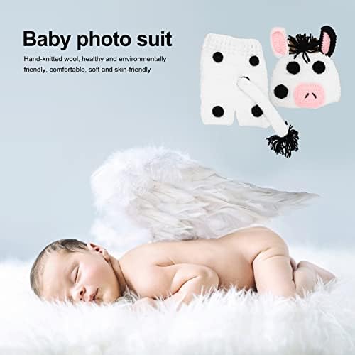 Boho Newborn Baby Photo Costume Set Crochet Suit for Boys Girls