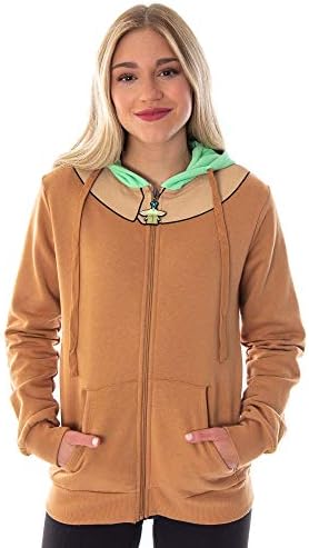 Star Wars Baby Yoda Juniors Zip Hoodie Costume