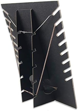 Teensery Black Velvet Rectangle Necklace Display Stand