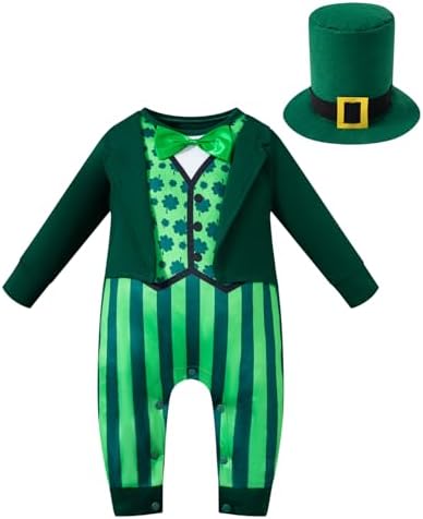 MOMMYS NEW MAN Leprechaun Costume for Baby Boy Girl
