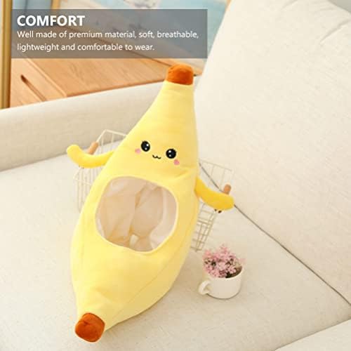 STOBOK Funny Banana Costume Hat for Parties and Carnivals