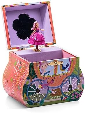 Floss Rock Fairy Tale Carriage Musical Jewelry Box