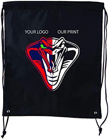 Mato Hash Custom Logo Drawstring Bags 100PK Navy CE2500