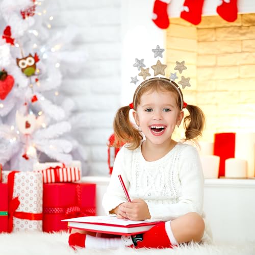 IMIKEYA Glitter Star Headband for Parties and Decor
