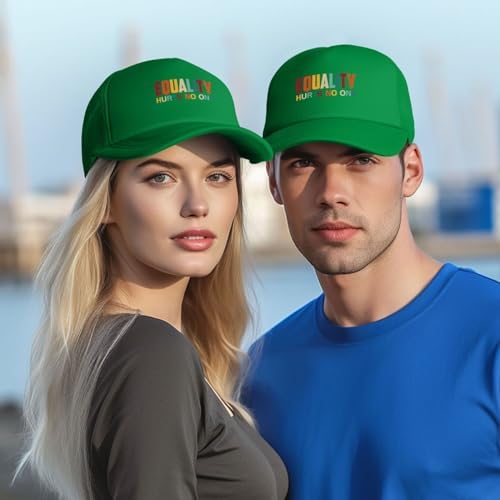 Equality Hurts No One Mesh Adjustable Baseball Cap for Men Women