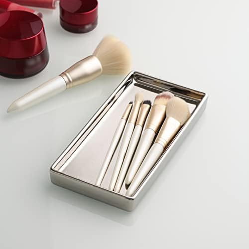 Redelaenor Silver Jewelry Trinket Tray for Home Decor