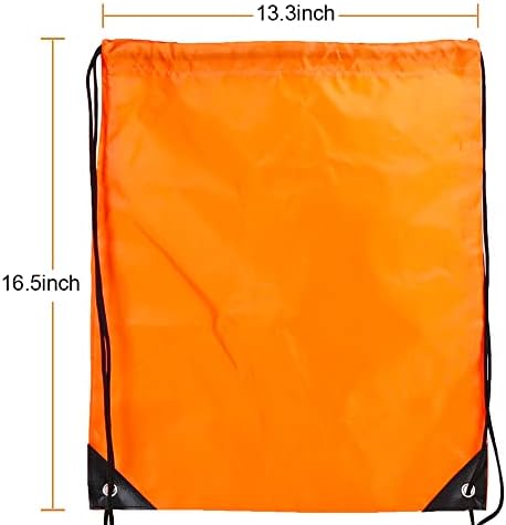 CODOBON 20 Pcs Drawstring Backpack Bulk Gym Sport Bags