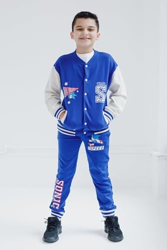 SEGA Sonic the Hedgehog Fleece Bomber Jacket and Jogger Pants for Kids