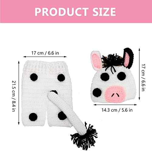 Boho Newborn Baby Photo Costume Set Crochet Suit for Boys Girls